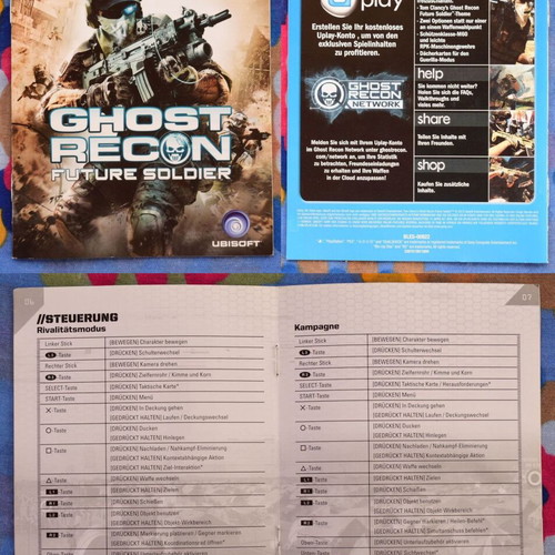 Tom Clancy's Ghost Recon Future Soldier PS3 game like new