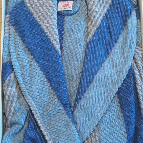 Bathrobe new, Greek made, size Large, cotton
