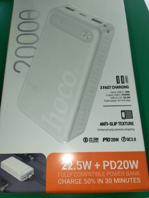Powerbank 20000mAh fast charge new with quick charging