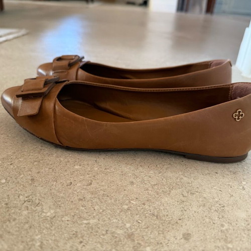 Capodarte leather ballerinas like new, brown, size 38