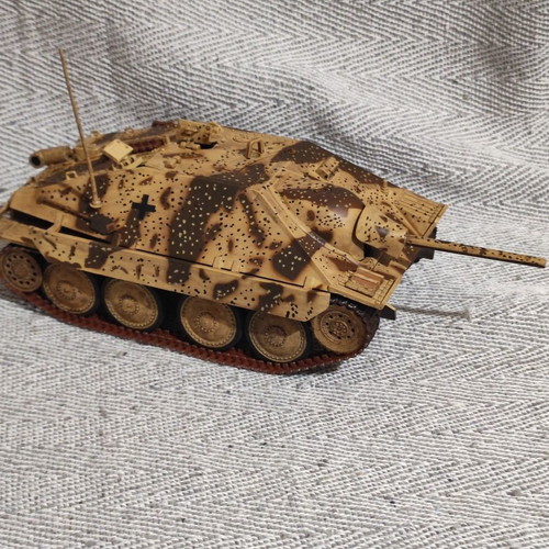 Jagdpanzer 38 Hetzer plastic tank model used, 21st Century Toys