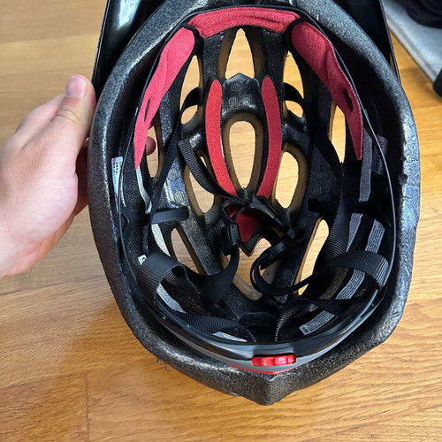 Bell Ukon FS cycling helmet used, red-black 54-61cm