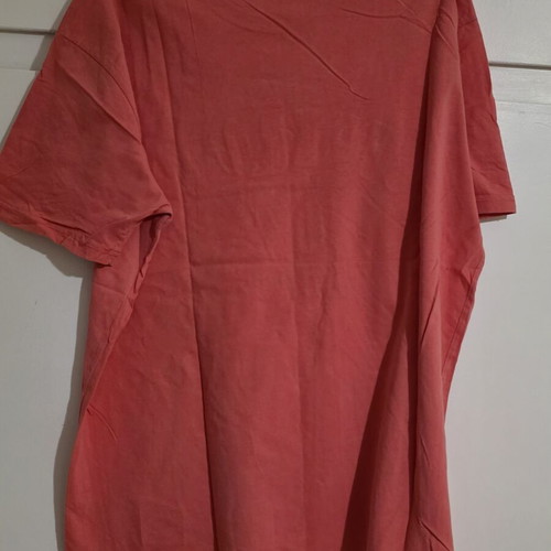 Superdry cotton t-shirt XXL pink new with yellow prints