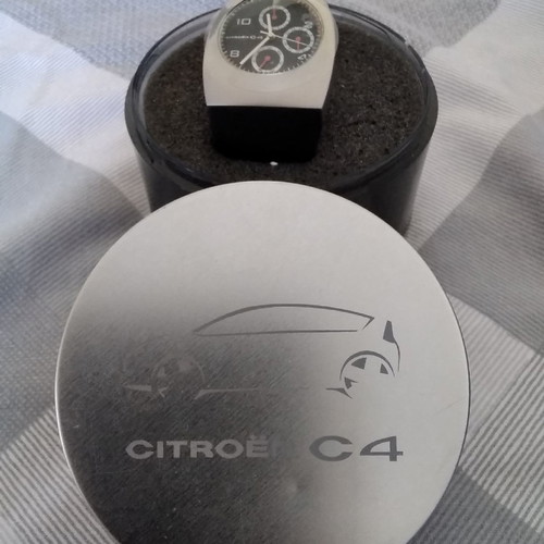 Sitroen C4 promotional wristwatch new, men's