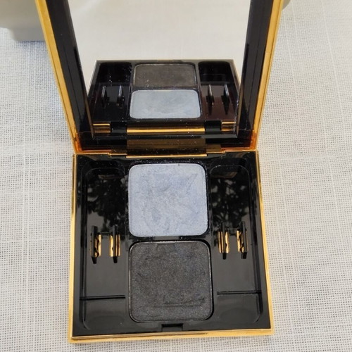 Yves Saint Laurent Duo Eyeshadow No. 5 Blue Legend Grey Illusion like new