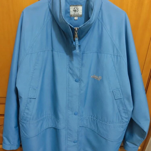 Abysse blue jacket like new, all-season men's outerwear size L