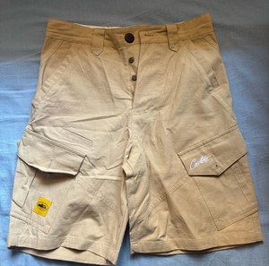Corteiz Storm Cargo Shorts Beige XS