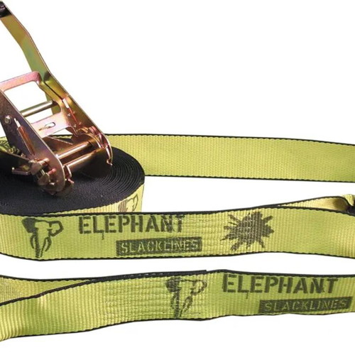 Slackline 15 m width 5 cm new, neon or pink color made in Germany