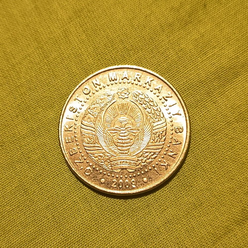 Uzbekistan coin 100 sum 2009 used