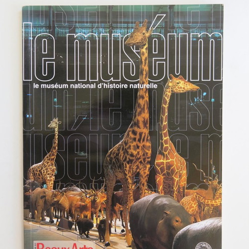 Beaux Arts magazine used for National Museum of Natural History 1994