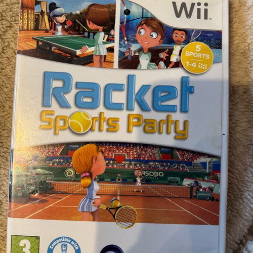 Wii Racket Sports Party game like new