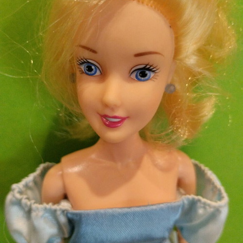 Disney Princess Snow White with blue dress like new