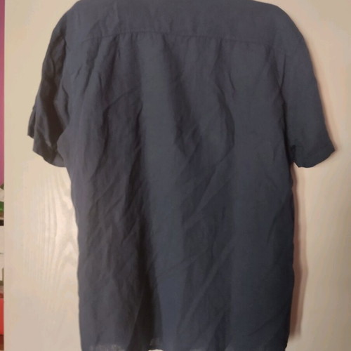 Linen-cotton short sleeve shirt size S like new