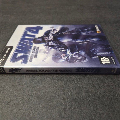 Swat 4 PC game 2005 used, English version, 2 CDs with manual