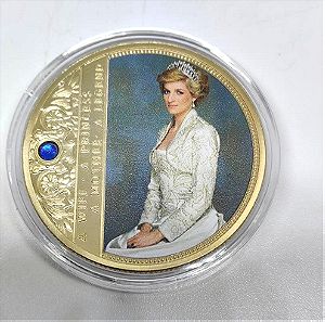 Αναμνηστικο Νομισμα Πριγκηπισα Diana - Νταιανα