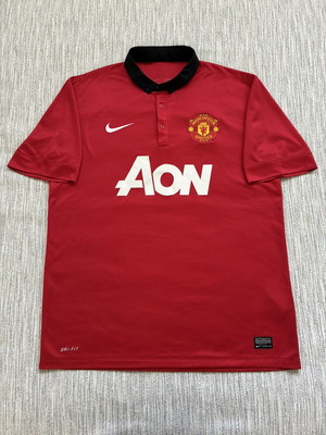 Manchester United 2013-14 home shirt, authentic