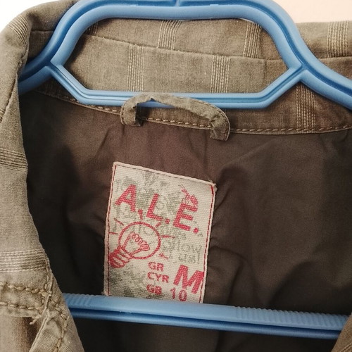 Attrattivo women's jacket used, khaki, medium size