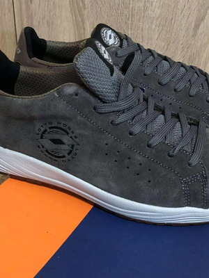 Lotto Skate Suede Shoes new, athletic, gray, size 43