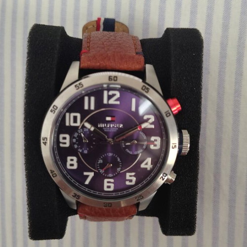Tommy Hilfiger Trent 1791066 watch, blue dial, unisex