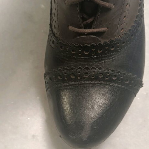 Jana leather ankle boots size 38 used, Victorian vintage style