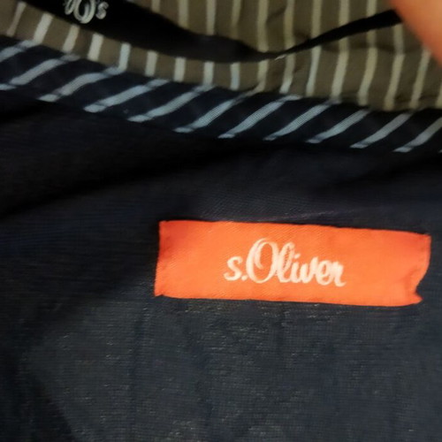 S.Oliver Summer Dress Size M Like New Navy Blue