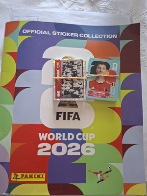 Panini World Cup 2026 αυτοκόλλητα σαν καινούργια, σετ 61