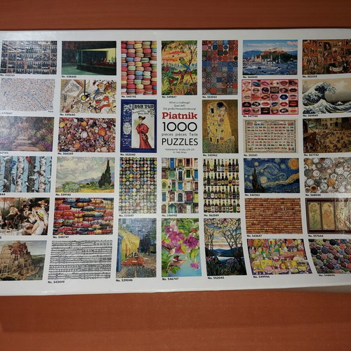 Piatnik National Emblems 1000-piece puzzle