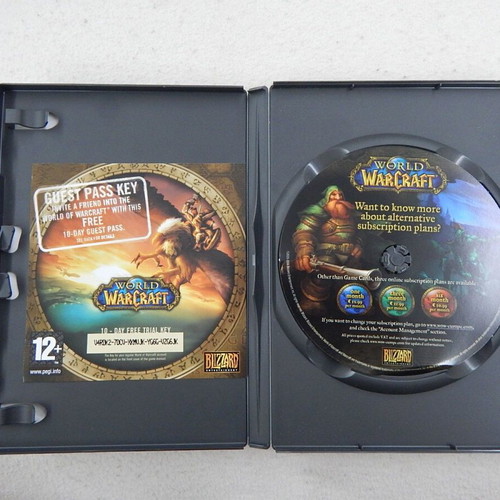 World of WarCraft Battle Chest collectible set like new