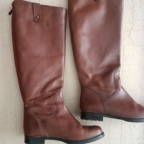 A.L.E. Italian Leather Women's Boots like new, brown