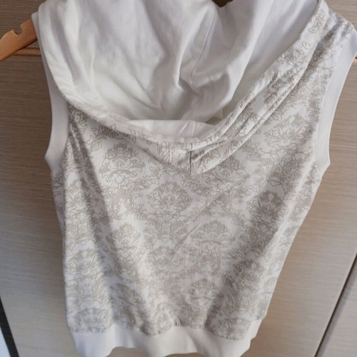 Admiral sleeveless top used, size L, beige