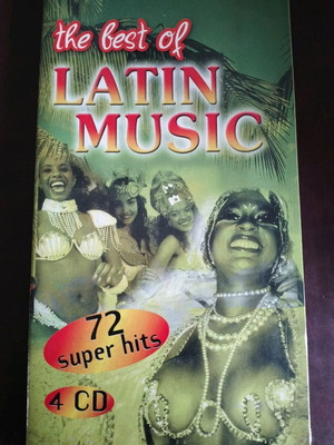 The Best Of Latin Music CD μεταχειρισμένο, 4 CD