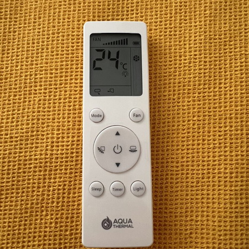 Aqua Thermal Aures 9000 BTU air conditioner, General Electric fridge freezer, Schaub Lorenz stove, Beko washing machine used