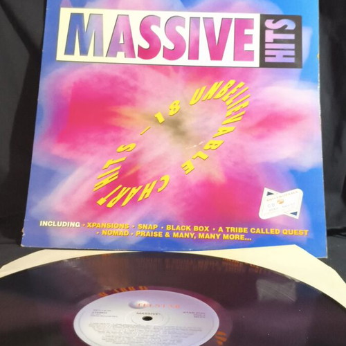 Massive Hits 18 Unbelievable Chart Hits vinyl record used