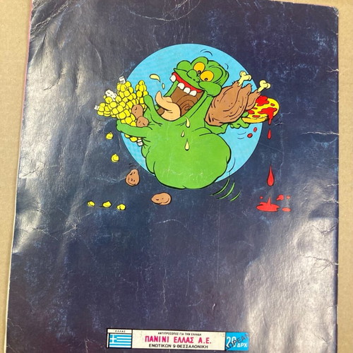 Panini 1988 The Real Ghostbusters Sticker Album used, 67 of 241 completed