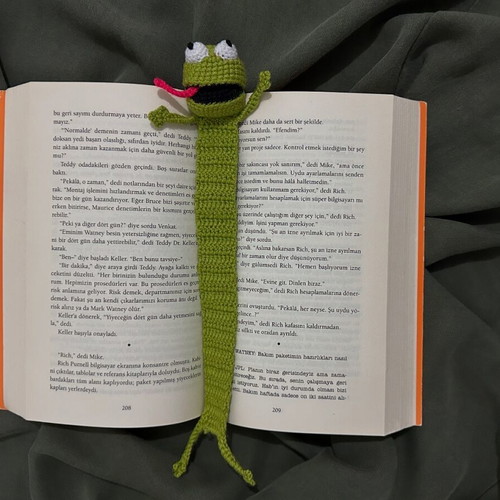 Bookmark handmade happy new for kids and adults