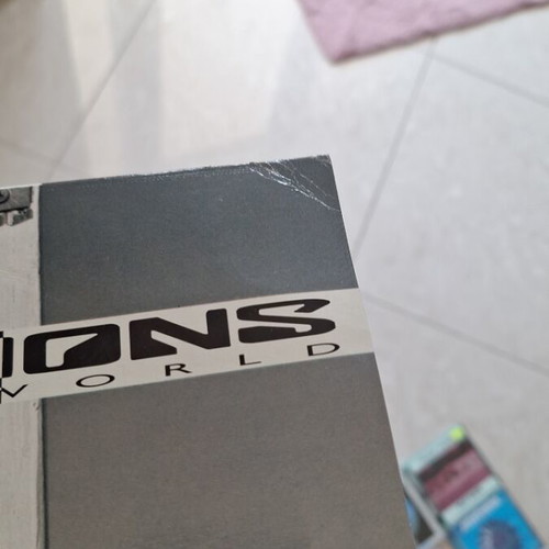Scorpions Crazy World vinyl LP album 1990 first Greek pressing used