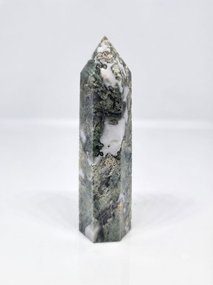 Dendritic Agate Obelisk like new with multilevel colors