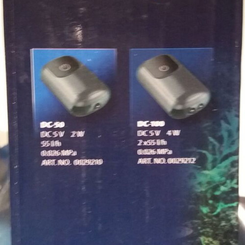 HS Aqua Air Pump DC-50 battery rechargeable air pump used