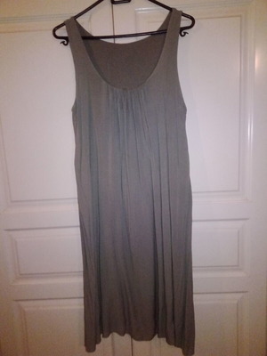 Only dress, green, cotton, size L/XL