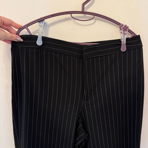 Stradivarius striped pants new, black and white, size XL