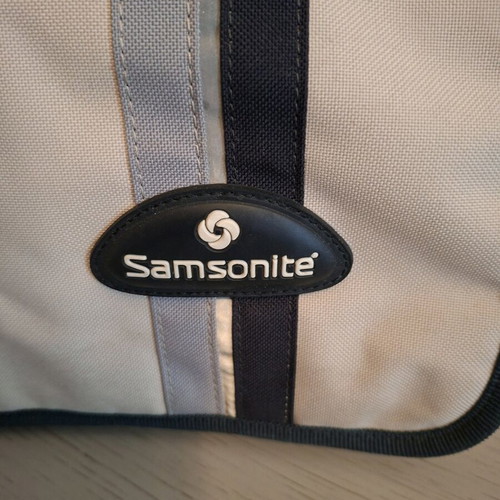 Samsonite messenger bag like new, beige