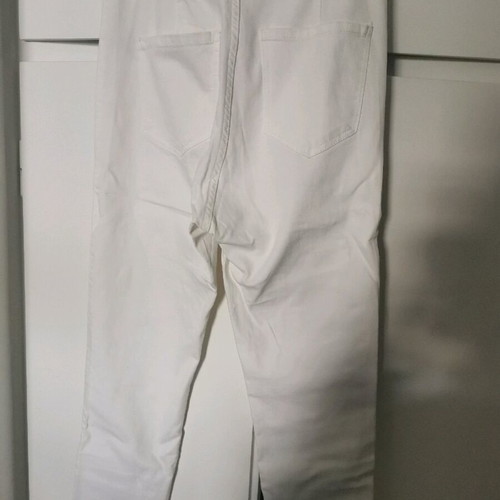 White denim pants new, size 40
