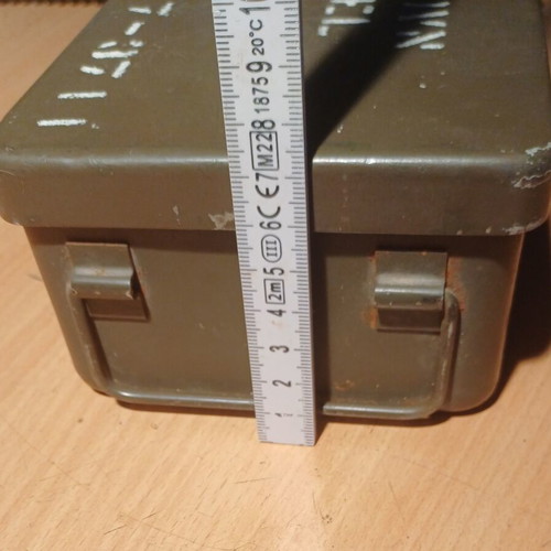 Military Metal First Aid Kit used, Klein Model