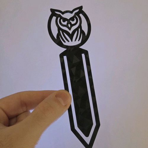 Owl bookmark new 3D printed