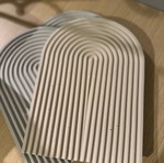 Gypsum decorative bases like new