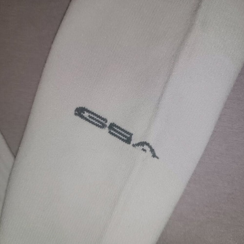 GSA football socks new, white and grey, size 40