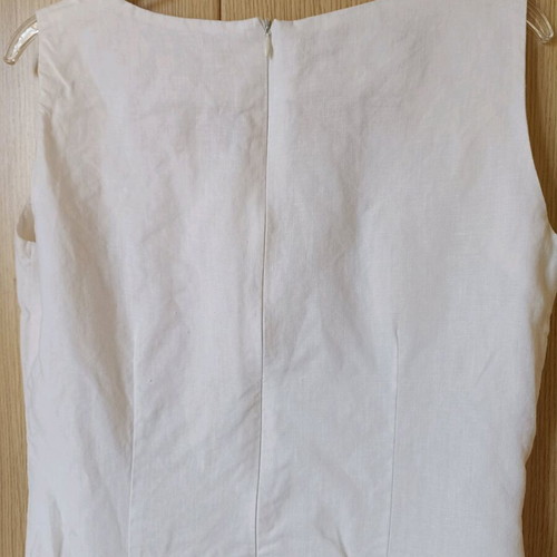 White linen dress Veto like new, vintage style