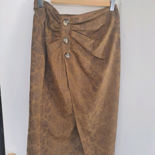 Zara skirt brown like new, size M