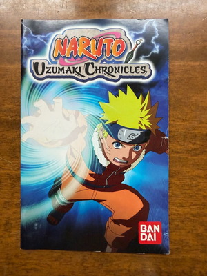 Manual Naruto Uzumaki Chronicles για PS2 μεταχειρισμένο
