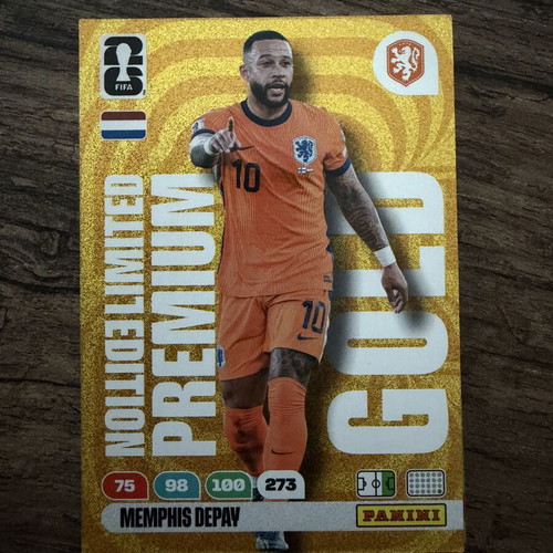 Panini Gold Premium Limited Edition Depay new